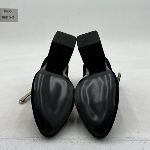 FSJ Women's Ankle Strap Pumps Closed Toe Block High Heel Round Toe Mary Jane Sho - Picture 7 of 8